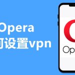 如何在Opera中打开VPN？